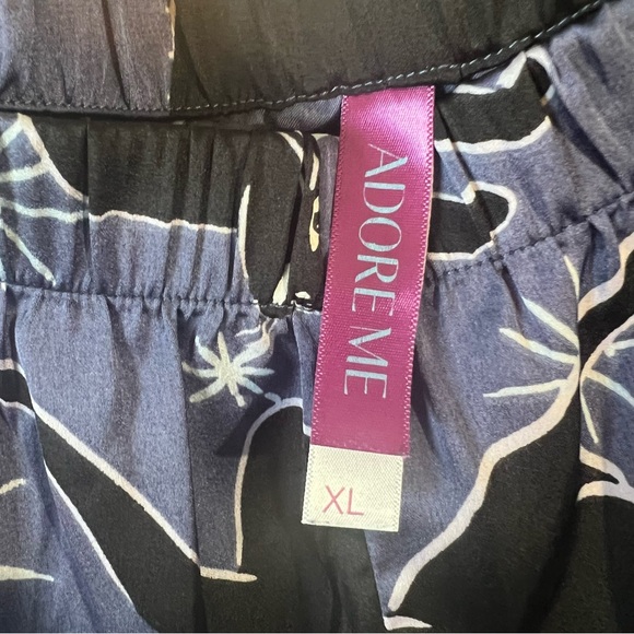 Adore Me via Victoria's Secret Black Cat Sammi PJ Set Size XL - Picture 8 of 10